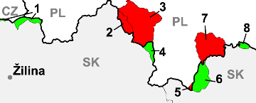 mapka pl/sk zemia